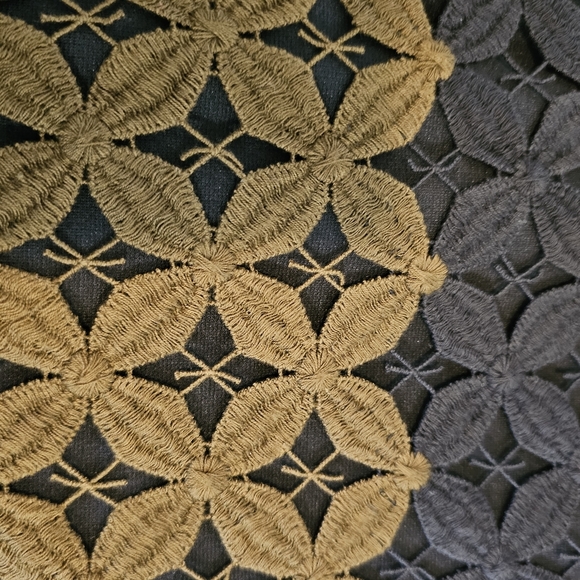 Ann Taylor Loft Pencil Skirt with Crochet Overlay - Picture 8 of 10